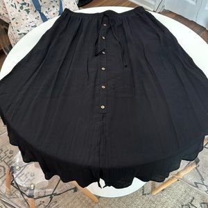 Halara Gauze Maxi Skirt